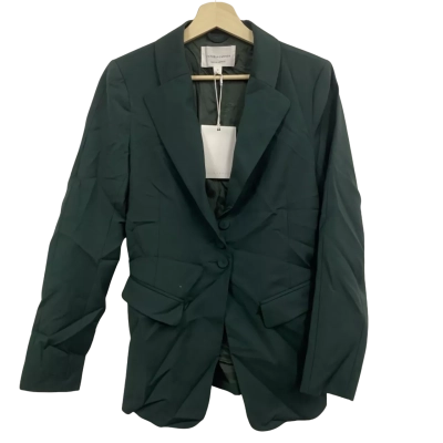 Viktoria & Woods Womens  Size 0 Suit Jacket Green 