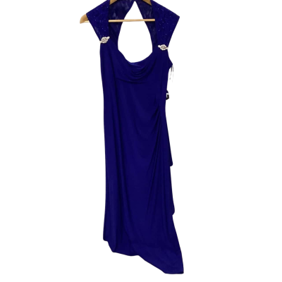 R&M Richards Womens Formal Dress Blue (c)