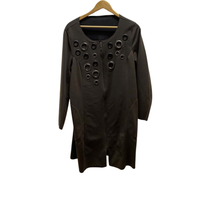 TS Womens  Size XS Black  / Khaki Coat