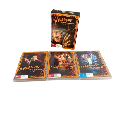 A Nightmare on Elm Street - The First 3 Nightmares - 3 DVD Boxset