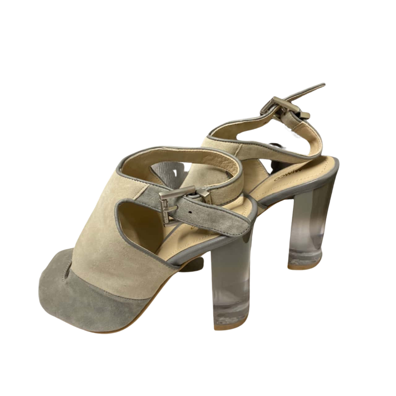 Mimco Women's Grey Open Toe Shoes Size 36