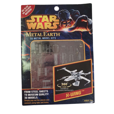 Star Wars Metal Earth 3D Metal Model Kit X-Wing - New Sealed