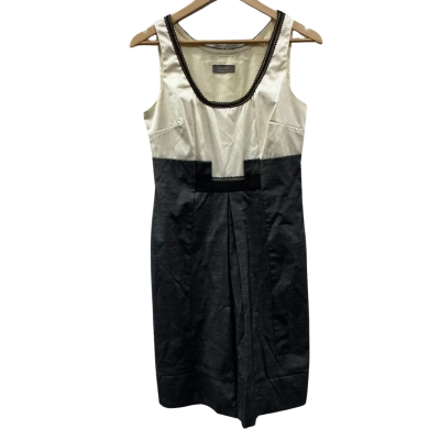 Jacqui-E Womens  Size 10 Sleeveless Dress  Black /White 