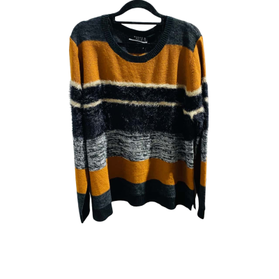 BNWT Marco Polo Womens  Size XXL Knit Jumper Black  / Brown / Grey 