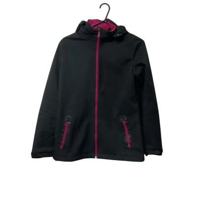Womens Cederberg Size 12 Hooded Jacket Black  / Pink  