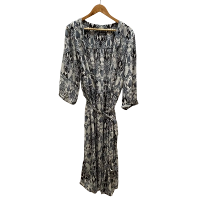 Autograph Womens  Size 22 Grey Animal Print Dress