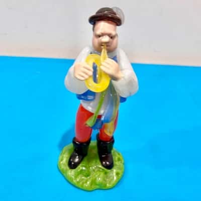 Hand Worked & Glass Blown Tuba Player 