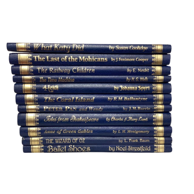 Classic Adventures Books Blue Bundle