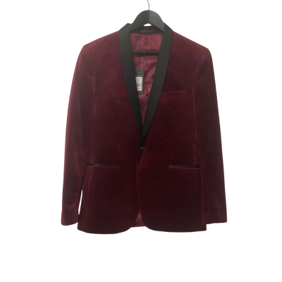 Men’s Politix  Size M Suit Jacket Maroon 