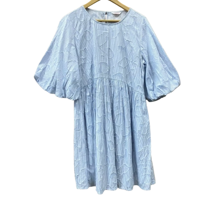 Gorman Blue/White Stripe Patterned Dress Size 10
