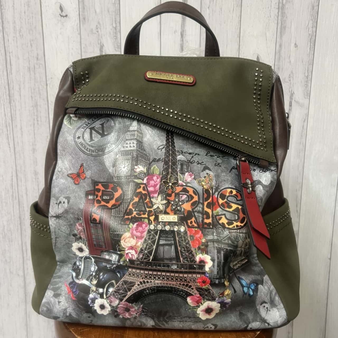 Nicole Lee USA Drawstring Bucket Bag