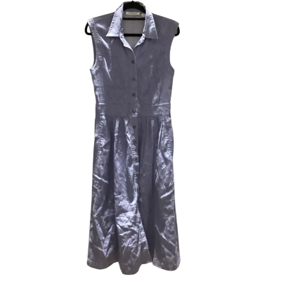 Trenery Womens  Size 8 Maxi Dress Blue 