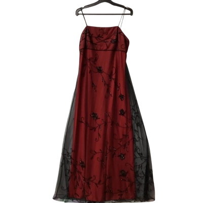  Mr K Womens  Size 14 Formal Dress Black  / Red J