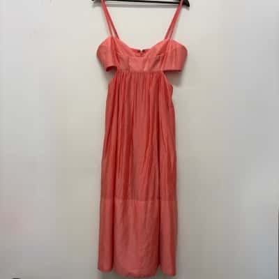 BNWT Sheike Size 14 Rose/Coral Cocktail Dress