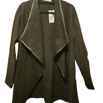   Lynda Jacket  by St. FROCK Size 14 Open Jacket Black  