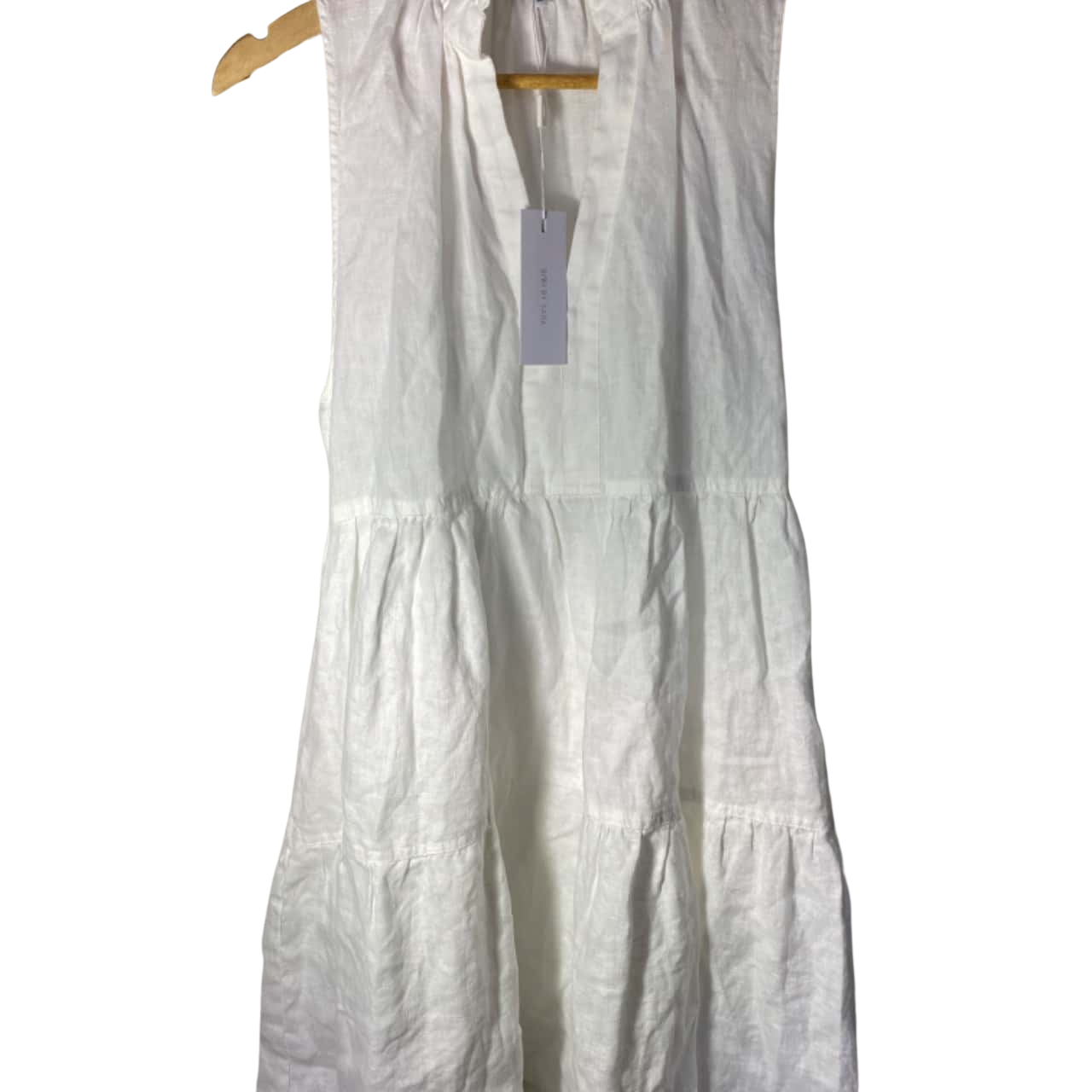 S/B by SABA Womens Size XS Sleeveless Linen Dress White BNWT (s) - New With  Tags | Salvos Stores