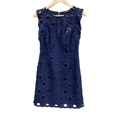 Portmans Bodycon Dress Navy Blue Size 8