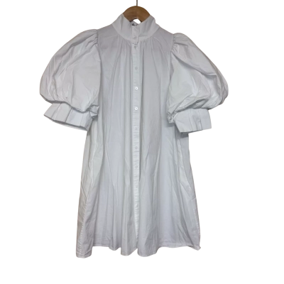 Leo Lin Sydney - Puff Sleeve Dress - Size 8