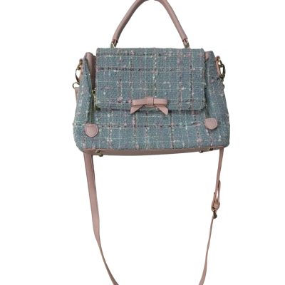 Review Handbag Grey / Pink  like new