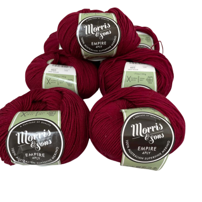 Morris And Sons Knitting Wool 50 g x7