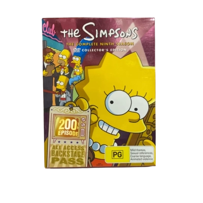 The Simpsons The Complete Ninth Season DVD Collectors Edition 