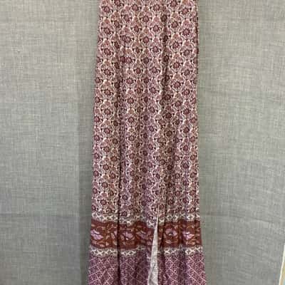 Tigerlily Womens Size 6 Multicoloured Long Skirt 