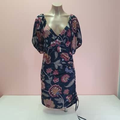 Tigerlily Women's Size 10 Isola Elena Rouched Mini Dress - New With Tags