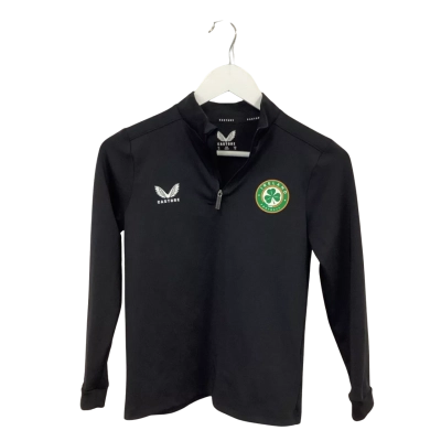 CASTORE Ireland Football Black Training Top Boys Size 8-9