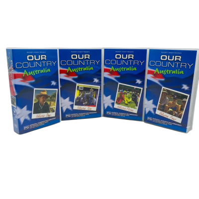Reader's Digest Our Country Australia Volume 1-4 VHS