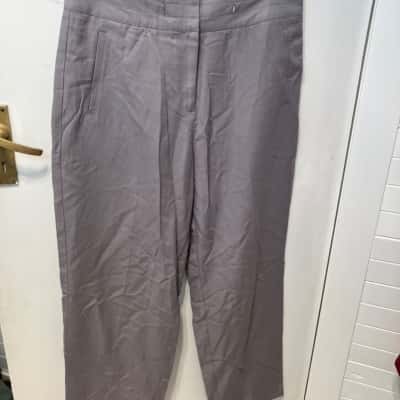 Witchery Womens  Size 12 Ankle Length Pants Grey 