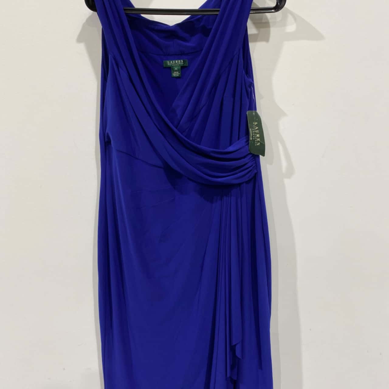 Ralph Lauren Womens Size 16 Formal Dress Blue (s)