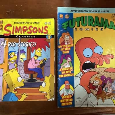 Futurama and Simpsons