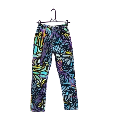 Gorman Womens  Size 8 Straight Leg Jeans Multicoloured 