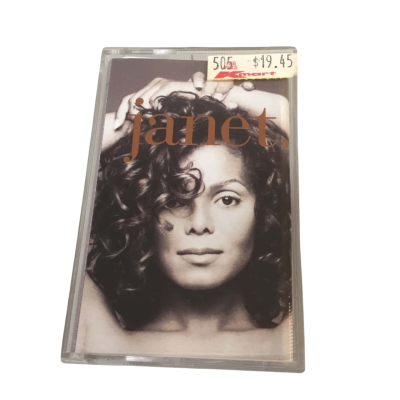 Vintage Janet Jackson Cassette Tape