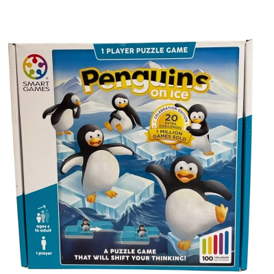Penguins on Ice. 1 player puzzle game 