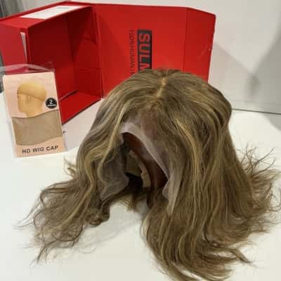 Sulmy short wig light/medium brown