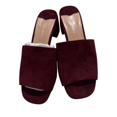 Tony Bianco Womens  Size 5 Dark Burgandy Suede Heels
