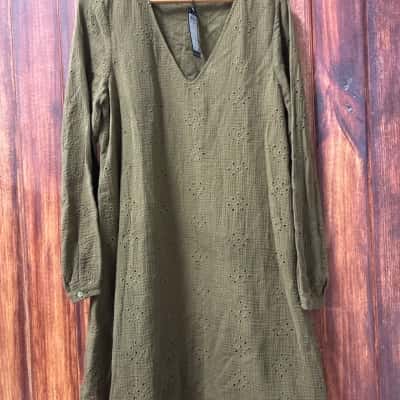VERA MODA   Size L Khaki dress new 