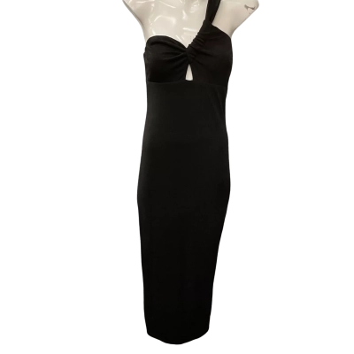 HELLO MOLLY Womens  Size 12 Maxi Dress Black  