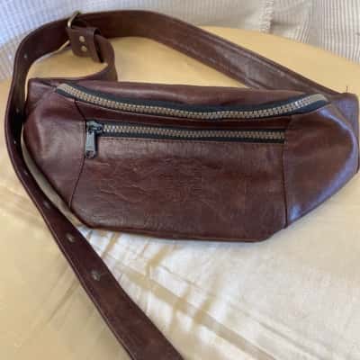 Harley Davidson Unisex Bum Bag Brown 