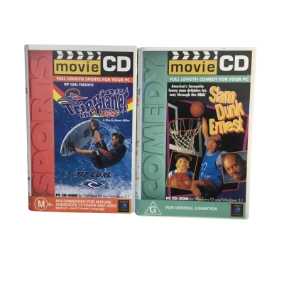 Vintage Movie CD Sports and Comedy as pictured