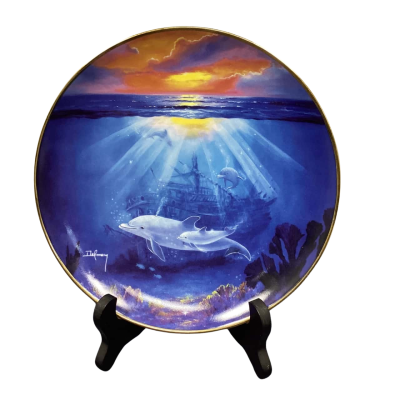 Franklin Mint Collectors Plate“ Treasure of the Dolphin”