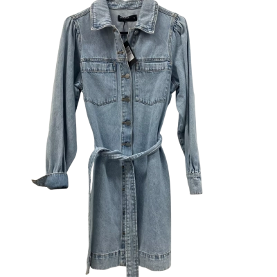 Decjuba Womens  Size 10 Denim Jacket Blue 