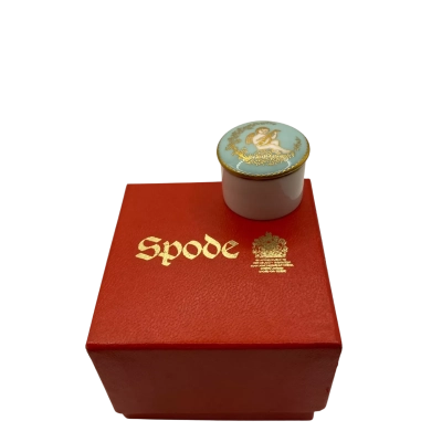 Spode vintage fine bone China miniature trinket box