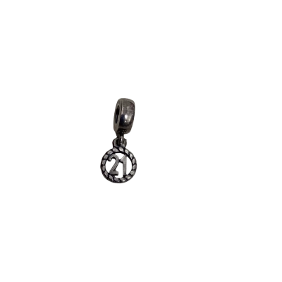 Pandora Womens Charm Bracelet Charm Sterling Silver 925