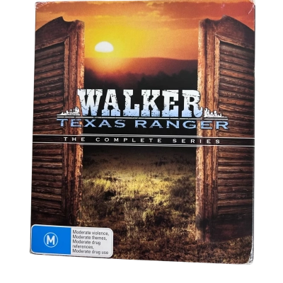 Walker Texas Ranger The Complete Series DVD boxed set (region 4)
