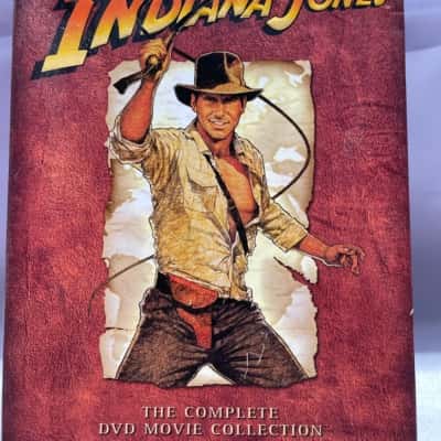 INDIANA JONES DVD SET BOX X 3 discs
