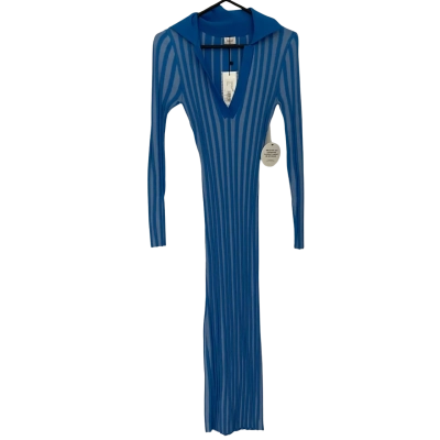 Sheike Womens Size S Blue / Striped Dress