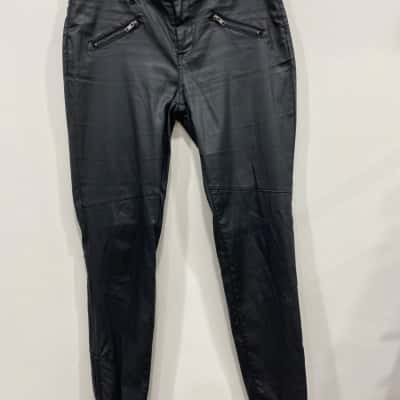 Country Road Womens  Size 14 Ankle Length Pants / High Waisted Pants Black  