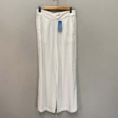 Sportsgirl Womens  Size 8 Casual Pants White 